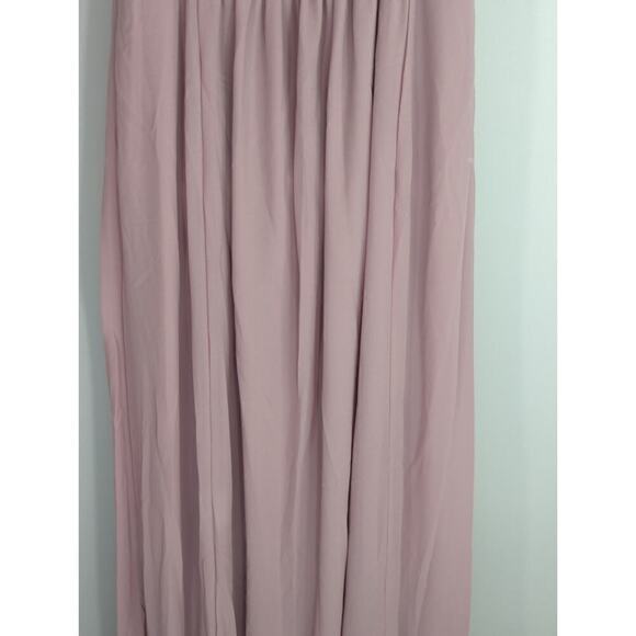 DB Studio Celebrate Womens Smocked Scoop Neck Maxi Dress Quartz Pink Size 12 NWT - Picture 12 of 17